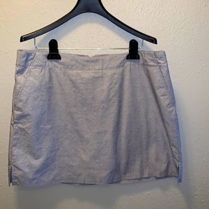 Lady Hagan Tennis Golf Skort Skirt Shorts Black White Dot Women’s Sz 14